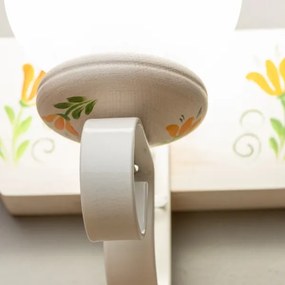 Brilagi - Applique QUEEN 1xE14/40W/230V faggio/color crema