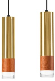 Lampadario a sospensione con filo AURELIA 2xGU10/10W/230V