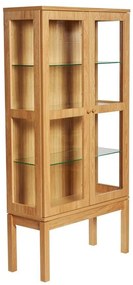 Vetrina in legno di quercia AbbeyWood - Woodman