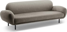 Divano grigio con rivestimento in bouclé 208 cm Poppy – Micadoni