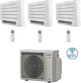 Daikin - Climatizzatore garanzia italia Serie fvxm-a Console Pavimento Perfera R32 Trial Split Inverter 9000 + 12000 + 12000 btu con u.e. 4MXM80A9