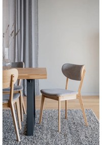 Sedie da pranzo grigie in set di 2 Kato - Rowico