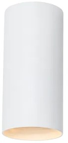 Applique da parete di design bianca rotonda - Sab