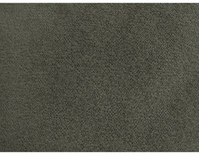 Divano angolare color kaki allungabile/con contenitore (con penisola a sinistra/con chaise lounge) con rivestimento in ciniglia Roxelane – Bobochic Paris