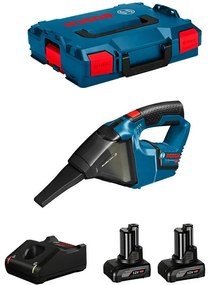 Bosch professional aspiratore bosch gas 12v-li (2 x 6,0 ah + gal12v-40 + l-boxx 102) 8435587921752