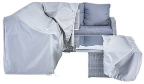 Copertura protettiva per divano da giardino in poliestere NATERIAL L 197 x P 197 x H 85 cm