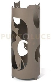 Portaombrelli silvestro beige in ferro  20x50h cm