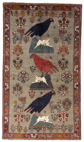 Gabbeh Tappeto persiano 150 x 250 Marrone (Iran) Annodato A Mano