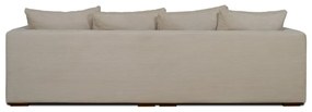 Divano in velluto a coste beige 266 cm Comfy - Scandic
