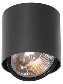 Faretto di design nero AR111 - Impact