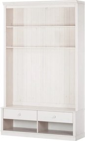 Set TV in legno di pino bianco 140x223 cm Anita - Støraa