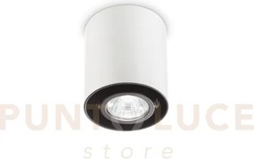 Mood faretto 1 luce attacco gu10 bianco d.9cm lampadina inclusa ori...