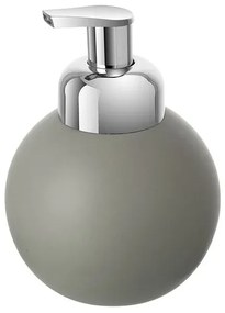 Dispenser Sapone In Ceramica Grigio Con Erogatore Di Schiuma Oslo