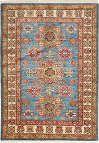 Kazak Tappeto 120 x 90 Blu (Pakistan) Annodato A Mano