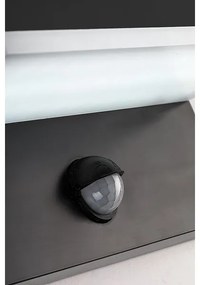 Rabalux 77115-Applique da esterno con sensore ZARAGOZA LED/9W/230V IP54 nero