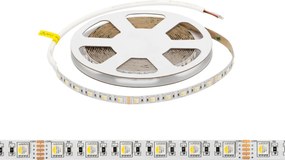 Striscia LED RGBW Multicolore 24V 17W/m Professionale - IP20 - 5 metri