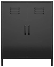 Mobile in metallo nero 40x102x80 cm Mission District - Støraa