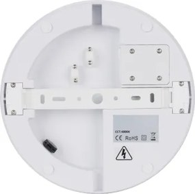 Brilagi - Plafoniera da esterno a LED BENE LED/18W/230V ø 21,5 cm bianca IP54