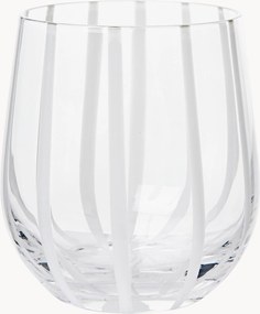 Bicchiere in vetro soffiato Stripe