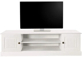 Mobile TV bianco in legno di pino 45x40 cm Mille - Støraa