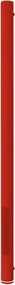 Termoarredo elettrico a secco DE'LONGHI Roll con funzione soffiaggio 500 W rosso L 9 x H 195 x P 9 cm