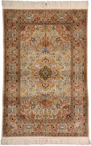 Hereke Tappeto 180 x 130 Beige (Cina) Annodato A Mano