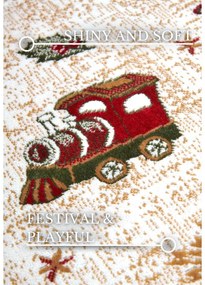 Passatoia rossa natalizia in cotone 80x200 cm Toy's Delight Red Christmas - Villeroy&amp;Boch