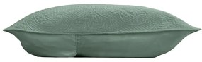 Set con copriletto e federa verde in microfibra 240x260 cm Romane – douceur d'intérieur