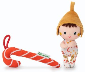 Lilliputiens - Elfo di Natale con bastoncino di zucchero e cappuccio
