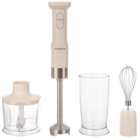 Set frullatore a immersione 3 in 1 senza fili Liberty senza batteria