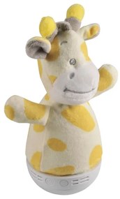 Lampada notturna LED RGB per bambini con melodia 3xAAA/5V giraffa