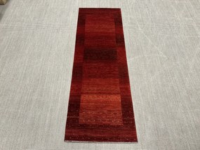 Loribaft Tappeto persiano 240x80 Rosso (Iran) Annodato A Mano