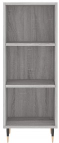 Credenza Grigio Sonoma 34,5x32,5x180 cm in Legno Multistrato