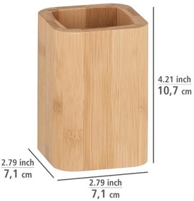 WENKO 24746100 - Bicchiere BAMBUSA 7,1x10,7 cm marrone