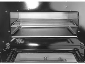 Cucina A Legna Stufa 9 Kw Nera Beatrice L87xP51xH79 Ecodesign 4 Stelle