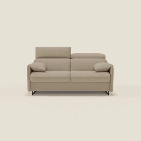 Violetta divano letto materasso H18 cm - poggiatesta reclinabili e braccioli mobili in tessuto impermeabile T13