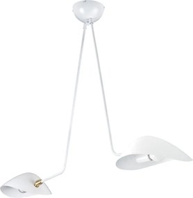 Plafoniera design Eiko bianco IP20, 2XE14