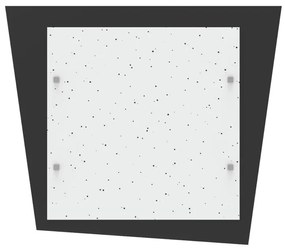 Plafoniera LED Skinny nero IP20 bianco naturale, 2794 lumen LUMICOM