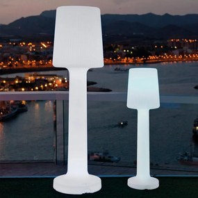 Lampada da terra LED da terra Carmen  bianco, luce bianco freddo 2200 lumen NEWGARDEN