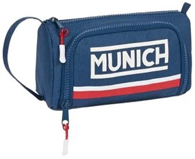 Astuccio per la Scuola con Accessori Munich Soon Azzurro (32 Pezzi)