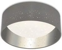 Luce a soffitto a LED Stea Scello, 32 cm, 12 W, grigio-silver