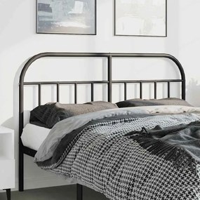 Testiera İn Metallo Nero 150 Cm /