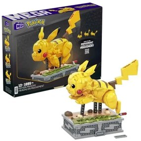 Kit di costruzione Pokémon Mega Construx - Motion Pikachu 1095 Pezzi