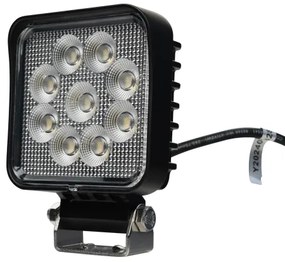 LED Faretto per macchina BLACK LED/36W/10-30V IP69 5700K quadrato