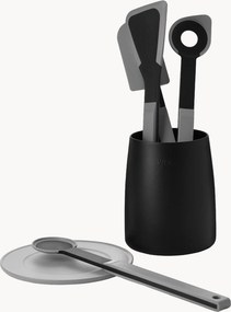 Set portautensili da cucina con poggiamestolo Cook-it, set da 2