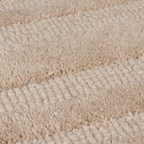 Tappeto beige in lana tessuto a mano 160x230 cm Zen Rectangles – Flair Rugs