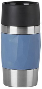 Tefal - Tazza termica 300 ml COMPACT MUG acciaio inossidabile/blu