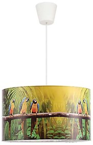 Duolla - Lampadario a sospensione per bambini PARROTS 1xE27/40W/230V diametro 35 cm
