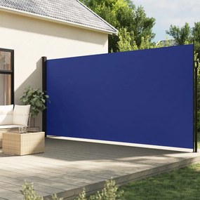 Tenda Da Sole Laterale Retrattile Blu 200x600 Cm /
