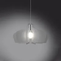 Sospensione Moderna Bellatrix 1 Luce In Metacrilato Satinato Space Collection